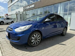 2014 Hyundai Solaris I, синий, 600021 рублей, вид 3