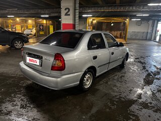 2008 Hyundai Accent ТагАЗ II, серебристый, 300000 рублей, вид 5