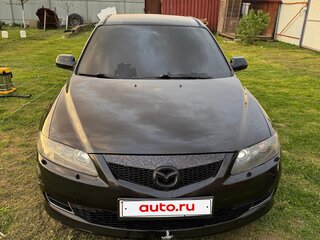 2006 Mazda 6 I (GG) Рестайлинг, чёрный, 450000 рублей, вид 2
