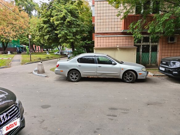 2003 Nissan Maxima V (A33), серебристый, 415000 рублей - вид 6