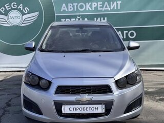 2012 Chevrolet Aveo II, серебристый, 540000 рублей, вид 3