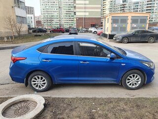 2019 Hyundai Solaris II, синий, 1390000 рублей, вид 5