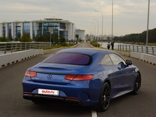 2016 Mercedes-Benz S-Класс AMG 63 AMG III (W222, C217), синий, 7300000 рублей, вид 4