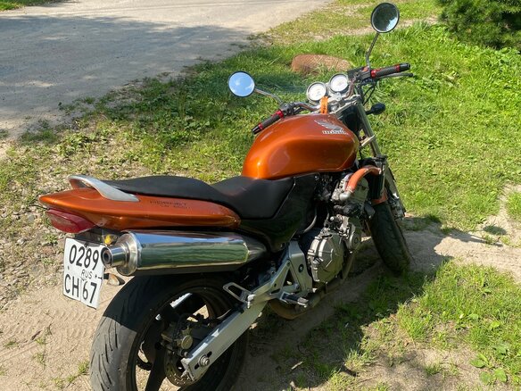 1999 Honda CB 600F Hornet, оранжевый, 370000 рублей - вид 1