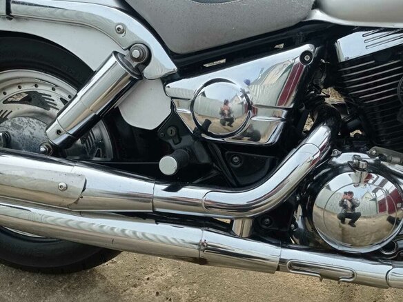 1999 Suzuki Desperado VZ400, серебристый, 350000 рублей - вид 3