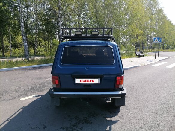 2007 Lada (ВАЗ) 2121 (4x4) I Рестайлинг, синий, 290000 рублей - вид 6