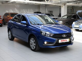 2020 Lada (ВАЗ) Vesta I, синий, 955000 рублей, вид 1