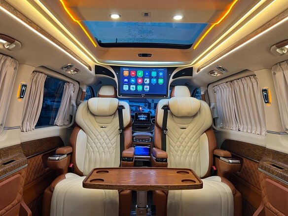2020 Mercedes-Benz V-Класс Long 260 длинный III (W447) Рестайлинг, чёрный, 7690000 рублей - вид 22