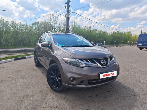 2011 Nissan Murano II (Z51) Рестайлинг, бежевый, 1080000 рублей - вид 1