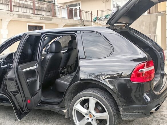 2009 Porsche Cayenne Diesel I Рестайлинг (957), чёрный, 1900000 рублей - вид 4