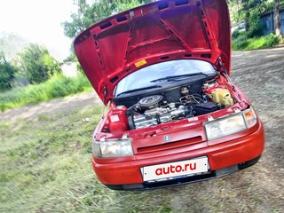 1998 Lada (ВАЗ) 2110, красный, 100000 рублей, вид 2