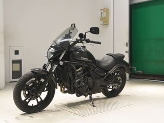 2017 Kawasaki EN650 Vulcan S, чёрный, 622000 рублей, вид 4