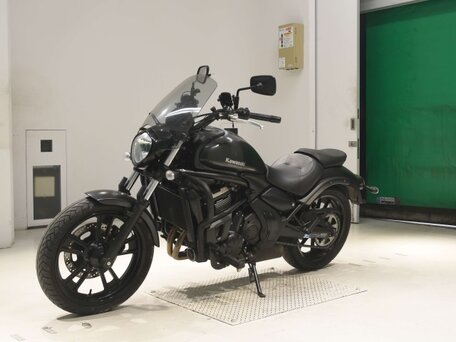 2017 Kawasaki EN650 Vulcan S, чёрный, 622000 рублей, вид 4
