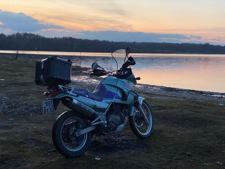 1996 Kawasaki KLE 400, зелёный, 300000 рублей, вид 3