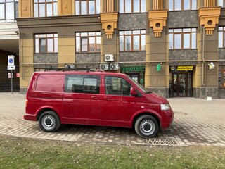 2008 Volkswagen Transporter T5, красный, 1199000 рублей, вид 4