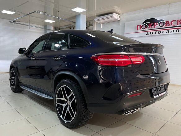 2015 Mercedes-Benz GLE Coupe 400 I (C292), синий, 3850000 рублей - вид 7