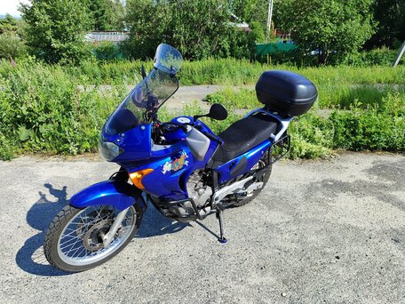 2001 Honda XL650V Transalp, синий, 419000 рублей, вид 3