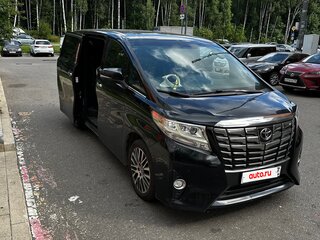 2016 Toyota Alphard III, чёрный, 4200000 рублей, вид 3