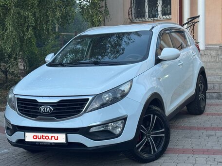 2012 Kia Sportage III, белый, 1180000 рублей, вид 2