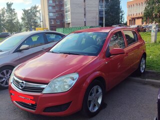 2007 Opel Astra H Рестайлинг, красный, 350000 рублей, вид 1