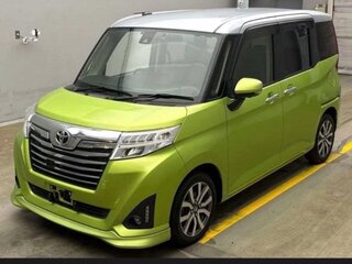 2017 Toyota Roomy I, зелёный, 1100000 рублей, вид 1