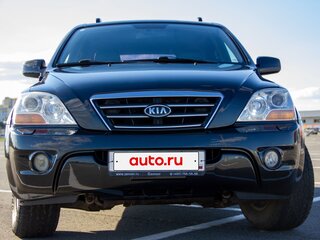 2009 Kia Sorento I Рестайлинг, чёрный, 900000 рублей, вид 1