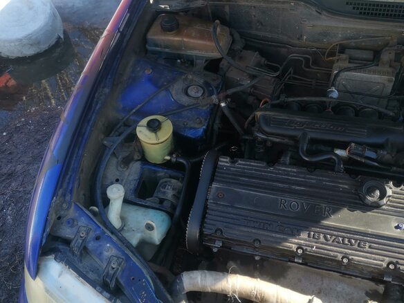 1998 Rover 400 II (HH-R), синий, 200000 рублей - вид 5