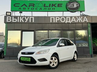 2010 Ford Focus II Рестайлинг, белый, 449000 рублей, вид 2