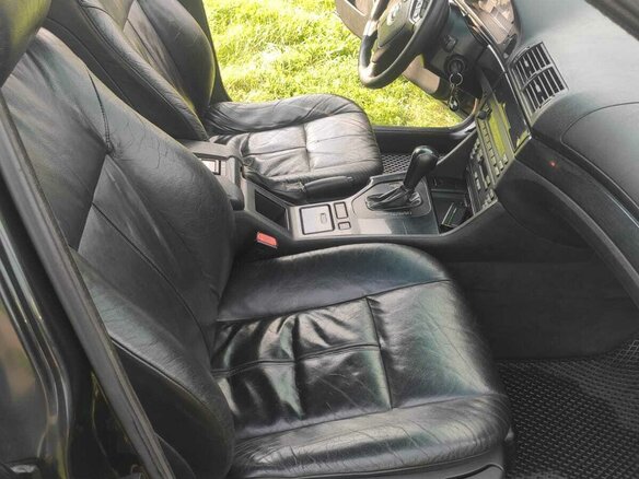 1998 BMW 5 серии 528i IV (E39), чёрный, 550000 рублей - вид 7