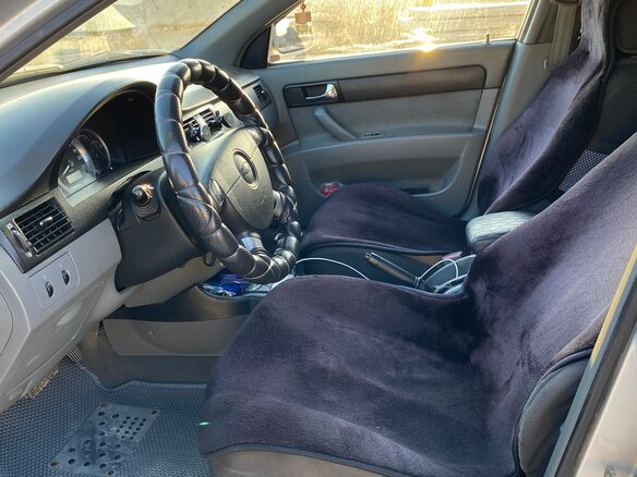 2007 Chevrolet Lacetti I, серебристый, 630000 рублей - вид 11