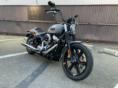 2025 Harley-Davidson Street Bob, серебристый, 1650000 рублей, вид 3