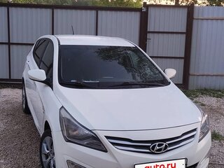 2016 Hyundai Solaris I Рестайлинг, белый, 680000 рублей, вид 1