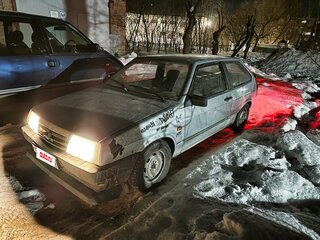1998 Lada (ВАЗ) 2108, серебристый, 150000 рублей, вид 1