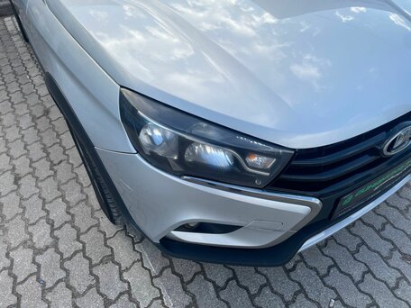 2021 Lada (ВАЗ) Vesta SW Cross I, серый, 890000 рублей, вид 4