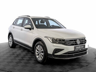 2021 Volkswagen Tiguan II Рестайлинг, белый, 2430000 рублей, вид 3