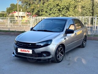 2019 Lada (ВАЗ) Granta I Рестайлинг, серебристый, 590000 рублей, вид 2