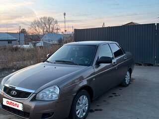 2016 Lada (ВАЗ) Priora I Рестайлинг, коричневый, 410000 рублей, вид 1