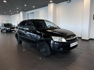 2012 Lada (ВАЗ) Granta I, чёрный, 135000 рублей, вид 1