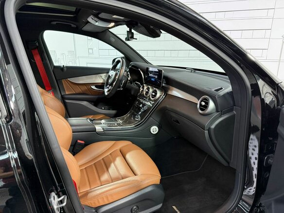 2021 Mercedes-Benz GLC Coupe AMG 43 AMG I (C253) Рестайлинг, чёрный - вид 28