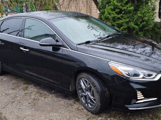 2017 Hyundai Sonata VII (LF), чёрный, 1850000 рублей, вид 3