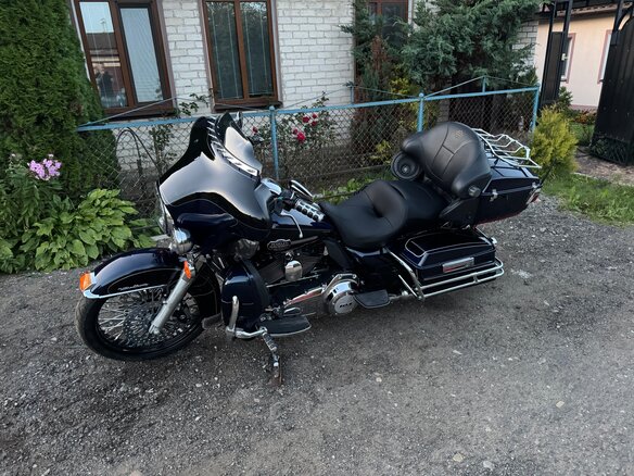 2013 Harley-Davidson Electra Glide, чёрный, 1350000 рублей - вид 2