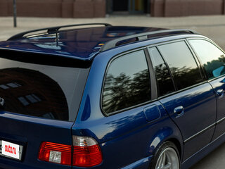 2001 BMW 5 серии 520i IV (E39) Рестайлинг, синий, 1500000 рублей, вид 4