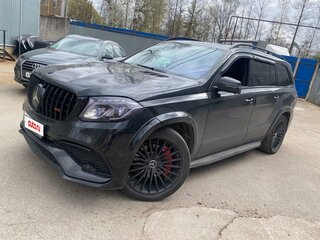 2013 Mercedes-Benz GL-Класс 350 II (X166), чёрный, 2950000 рублей, вид 3