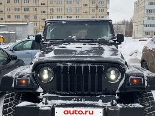 2002 Jeep Wrangler II (TJ), чёрный, 1550000 рублей, вид 1