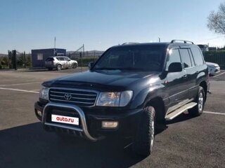 2002 Toyota Land Cruiser 100 Series, чёрный, 1800000 рублей, вид 1