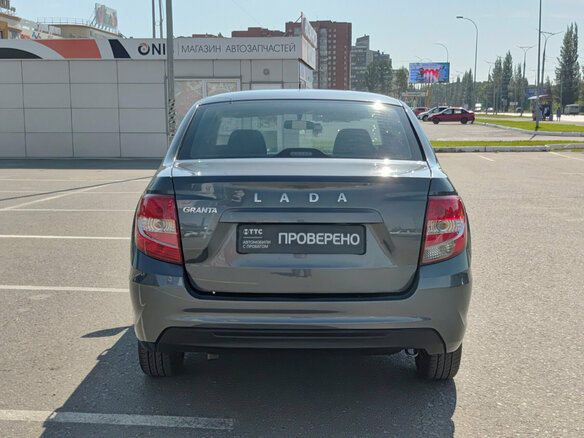 2024 Lada (ВАЗ) Granta I Рестайлинг, серый - вид 5