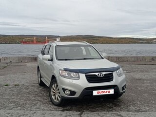 2011 Hyundai Santa Fe II Рестайлинг, серебристый, 1150000 рублей, вид 4