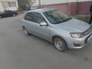 2014 Lada (ВАЗ) Kalina II, серебристый, 550000 рублей, вид 2