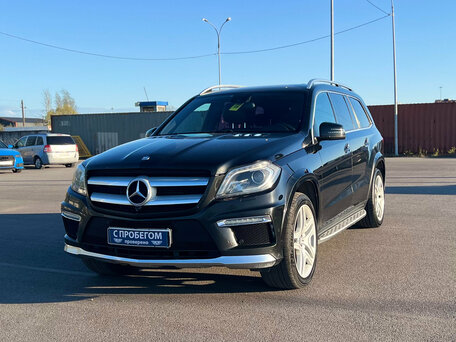 2013 Mercedes-Benz GL-Класс 350 II (X166), чёрный, 2180000 рублей, вид 1