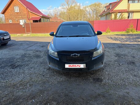 2012 Chevrolet Cruze I, чёрный, 400000 рублей, вид 1
